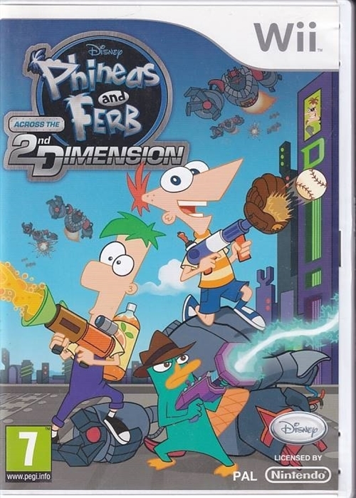 Disney Phineas and Ferb Across the 2nd Dimension - Wii (B Grade) (Gebraucht) (Eng)